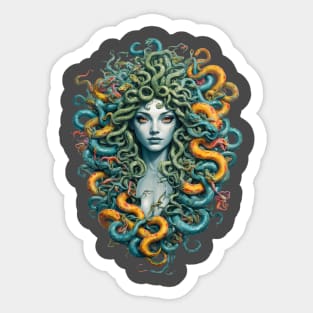 Medusa Mystical Goddess Sticker